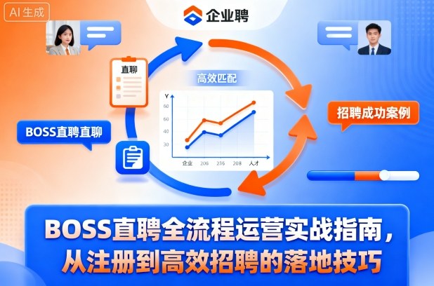 BOSS直聘全流程运营实战指南，从注册到高效招聘的落地技巧-lhxm