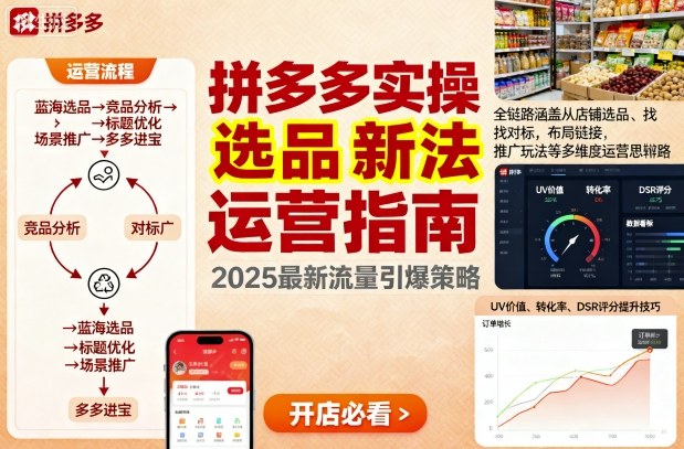 王校长9月12拼多多实操新玩法，全链路涵盖从店铺选品、找对标，布局链接，推广玩法等多维度运营思路(更新)-lhxm