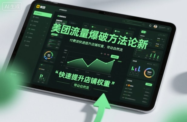 美团流量爆破方法论，付费流快速提升店铺权重，带动自然流-lhxm