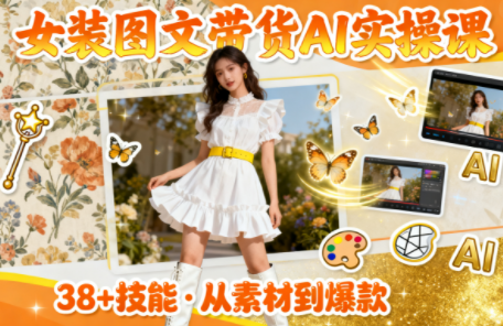 女装图文带货的AI实操课-lhxm