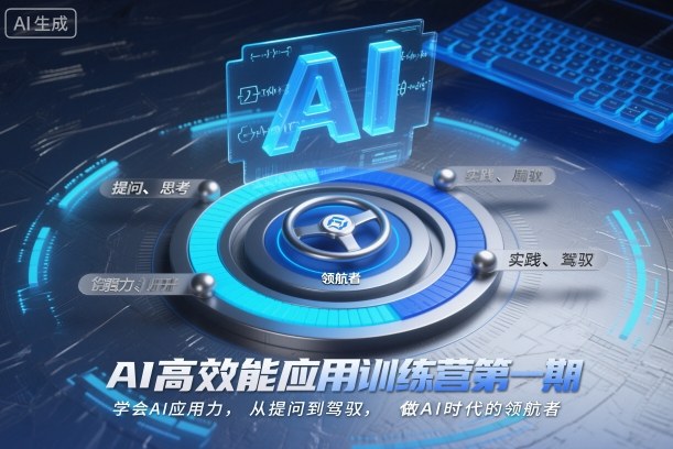 AI高效能应用训练营第一期，学会AI应用力，从提问到驾驭，做AI时代的领航者-lhxm