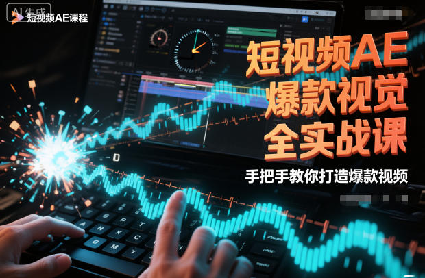短视频AE爆款视觉全实战课，手把手教你打造爆款视频-lhxm